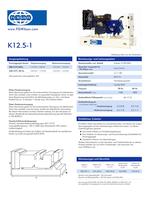 11.0 - 15 kVA 3- Phase Open Generator Set - 1