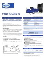 P2250-1/P2250-1E -- 2250 kVA Open Generator Set