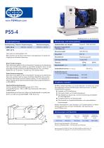 P55-4 (55 kVA Three Phase EUII Compliant Open Generator Set)-1