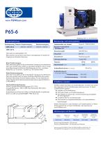 P65-6 (65 kVA Three Phase EUIIIa Compliant Open Generator Set) - 1