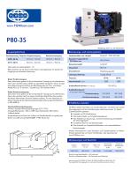 P80-3S (80 kVA Single Phase Open Generator Set) - 1