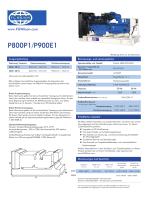 P800P1-P900E1 (800-938 kVA) Open Generator Set - 1