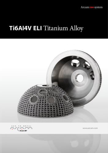 Ti6Al4V ELI Titanium Alloy