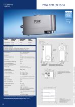 Datenblatt Positioniersystem PSW 3210/3218-14-1
