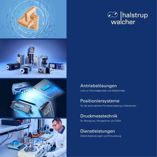 Firmeninformation halstrup-walcher GmbH