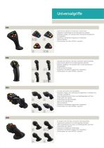 Baumaschinen Joysticks und Griffe-7