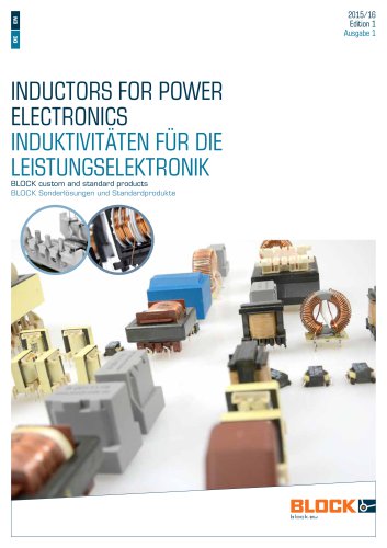 Inductors for power electronics