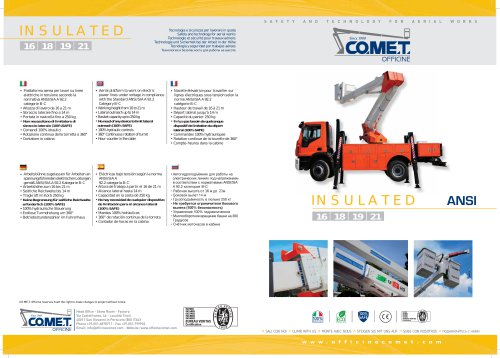 CO.ME.T. OFFICINE_INSULATED ANSI_KATALOG