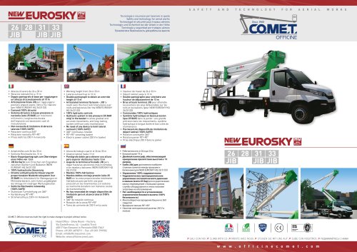 CO.ME.T. OFFICINE_NEW EUROSKY HEAVY DUTY 26-33 MT_KATALOG