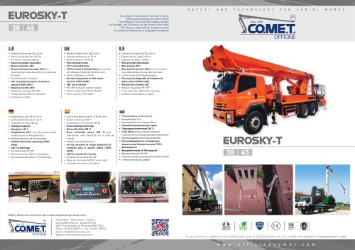 CO.ME.T. OFFICINE_NEW EUROSKY-T 45 MT_KATALOG