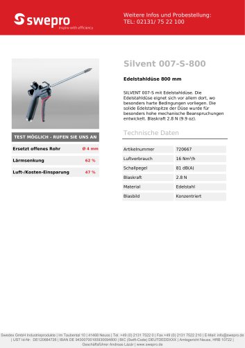 Silvent 007-S-800