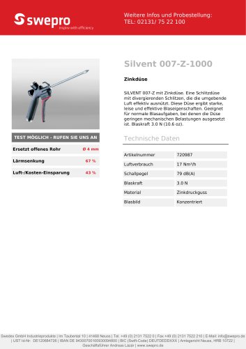 Silvent 007-Z-1000