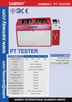 SAMWAY PT1000  Hydraulic Hose Testing Bench