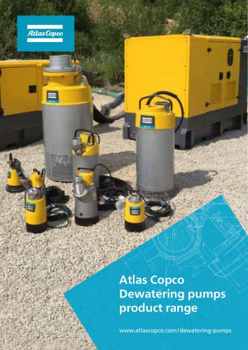 Atlas Copco Dewatering pumps product range