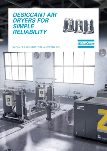 DESICCANT AIR DRYERS FOR SIMPLE RELIABILITY