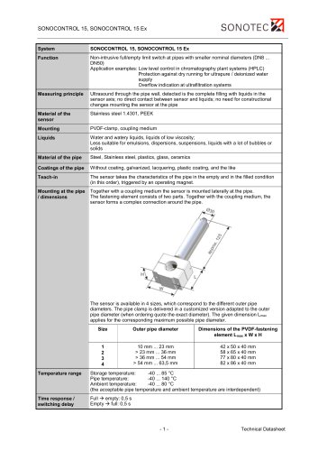 SONOCONTROL 15