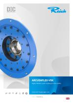 ARCUSAFLEX-VSK - Highly torsionally flexible coupling for drive shafts