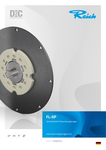 FL-SP Verdrehsteife Flanschkupplungen f&uuml;r hydrostatische Pumpenantriebe