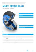 Hochelastische Reifenkupplungen MULTI CROSS RILLO MCR - 9