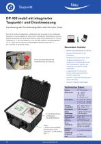 Technisches Datenblatt DP 400 mobil