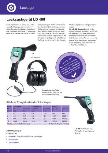 Technisches Datenblatt LD 400