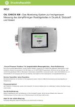 Technisches Datenblatt - OILCHECK mobile