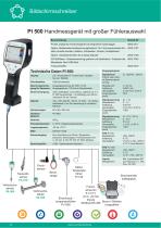 Technisches Datenblatt - PI 500 - 3