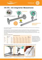 Technisches Datenblatt - VA 570 - 3