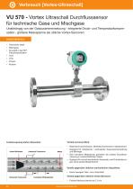 Technisches Datenblatt - VU 570 - DE - 1