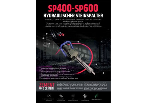 hydraulischer Felssprenger