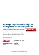 Wartungs- & hydraulikwerkzeugen für  Wälzlager und Antriebskomponenten - 2