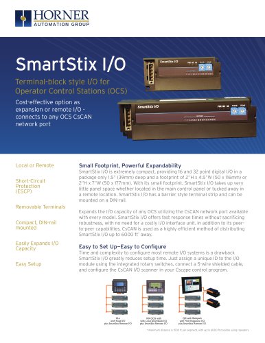 SmartStix I/O