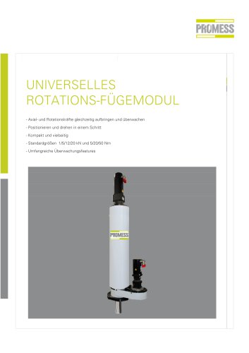 Universelles Rotations-Fügemodul