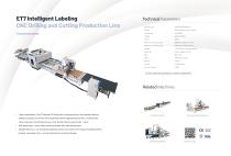 ET7 Intelligent Labeling CNC Drilling and Cutting Production Line