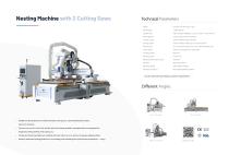 Nesting Machine with 2 Cutting Saws