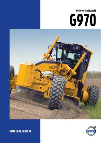 Motor graders G970