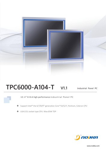 TPC6000-AXX4 Series Datasheet