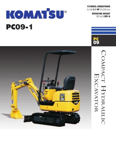 Excavators PC09-1