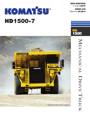 HD1500-7 Off-Highway Truck