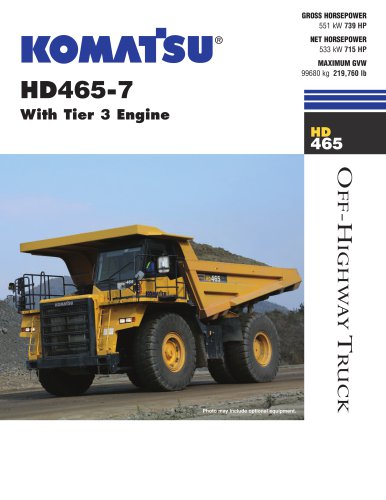 HD465-7 Off-Highway Truck