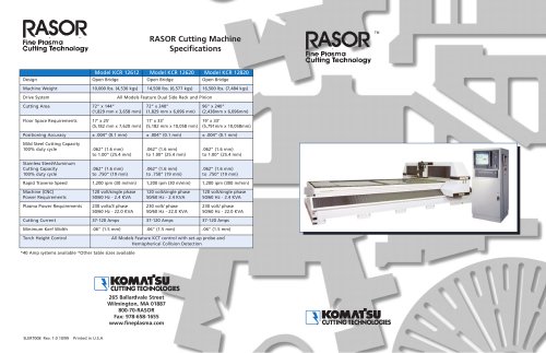 Rasor Rev Brochure