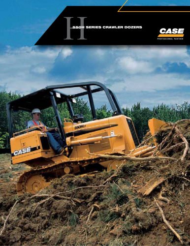 Crawler Dozers - 550H Brochure 