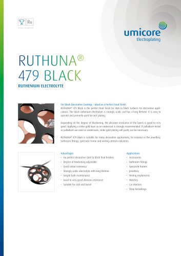 RUTHUNA® 479 BLACK