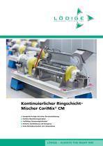 Kontinuierlicher RingschichtMischer CoriMix® CM