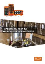 Funksteuerungen für Weinbereitungsmaschinen