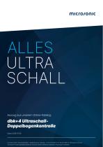 dbk+4 Ultraschall-Doppelbogenkontrolle
