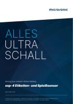 esp-4 Etikettensensor/Spleißsensor