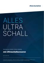 mic Ultraschallsensoren