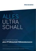 pico+TF Ultraschall Füllstandsensoren