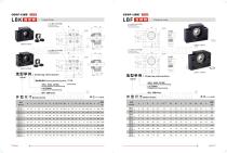 LBF series, ball screw support unit